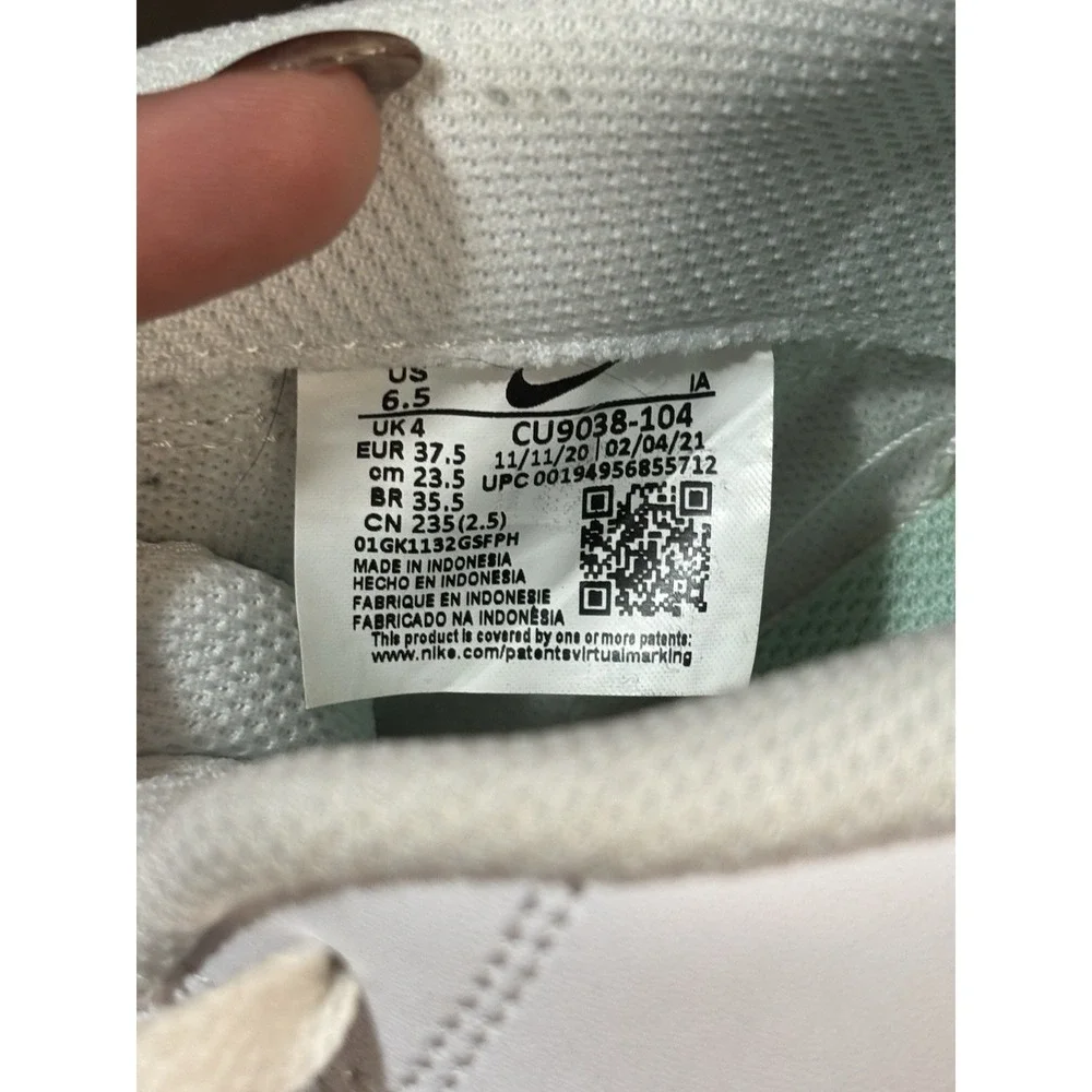 Size‎ 6.5 - Nike Court Royale 2 Triple White Seafoam